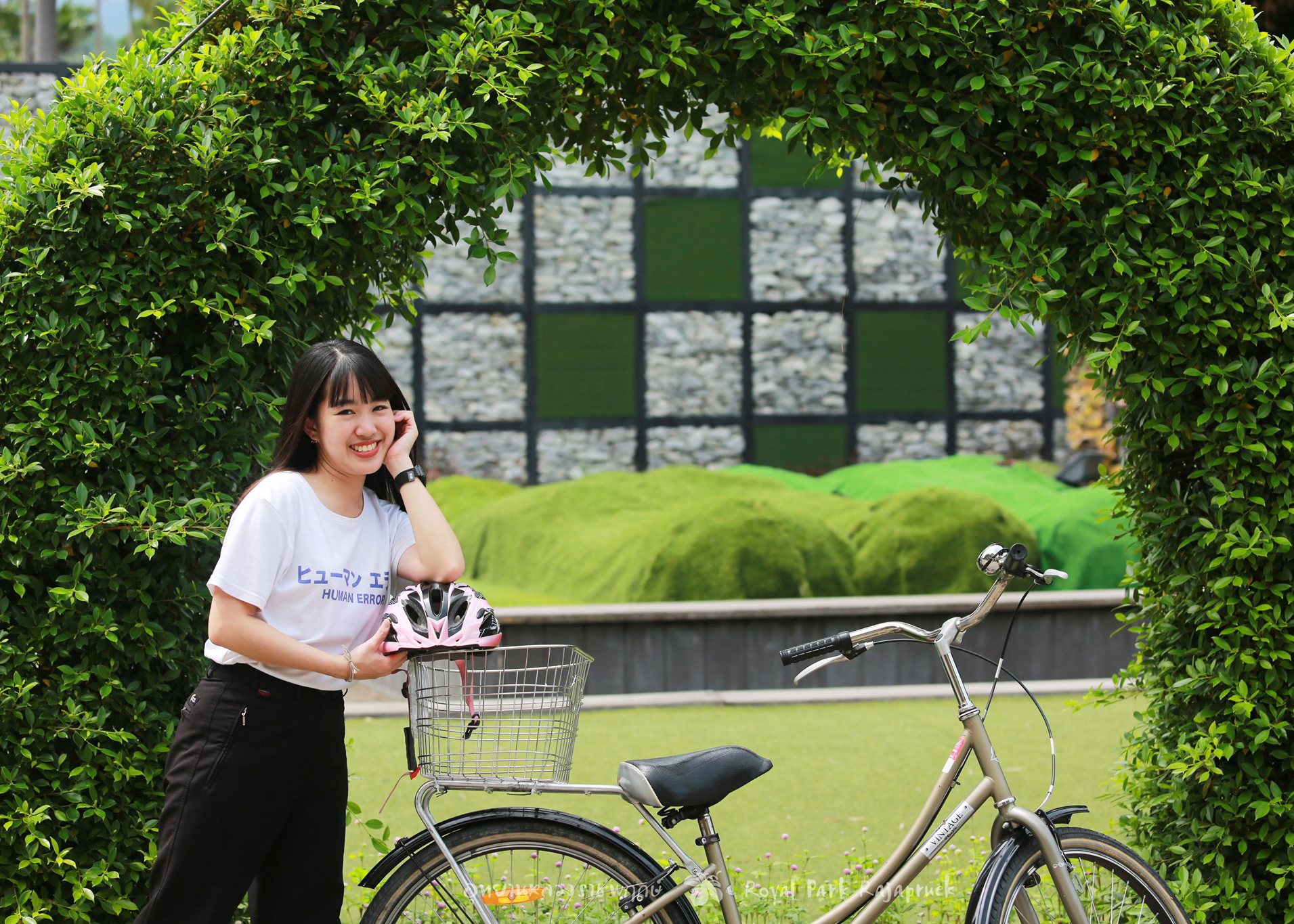 รูปรถกอล์ฟและจักรยานของอุทยานหลวงราชพฤกษ์