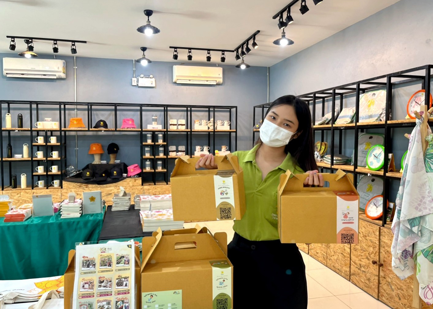 รูปร้านขายของที่ระลึกของอุทยานหลวงราชพฤกษ์